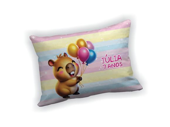 Almofada 18x28cm Personalizada Capivara