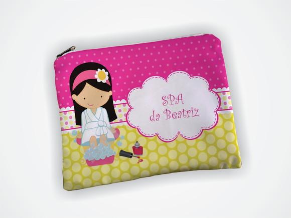 Lembrancinha Necessaire Personalizada 19x13cm Spa