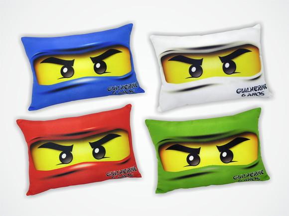 Almofada 18x28cm Personalizada Ninjago
