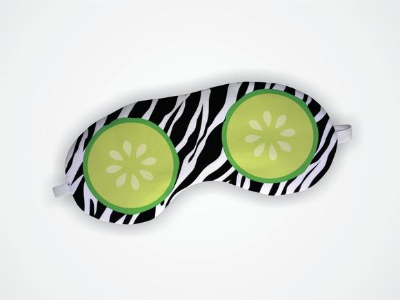 Mascara Dormir Spa Zebrinha