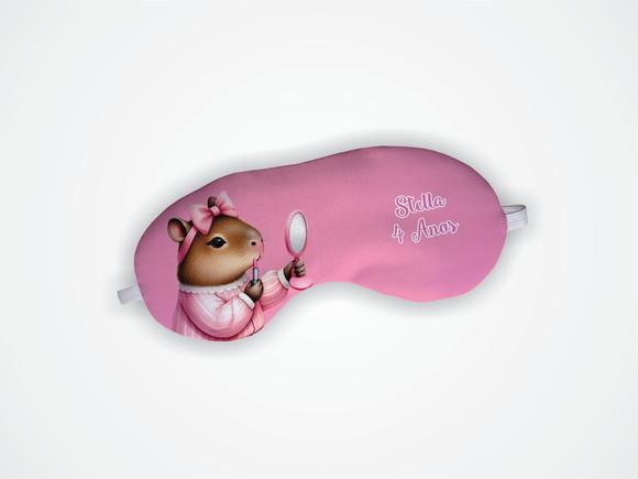 Máscara Dormir Capivara Maquiagem