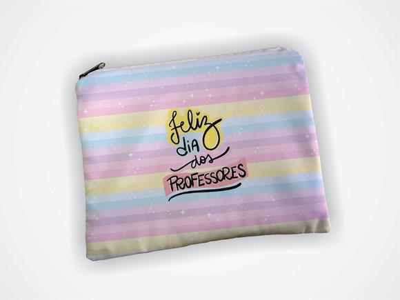 Lembrancinha Necessaire 19x13cm Dia dos Professores
