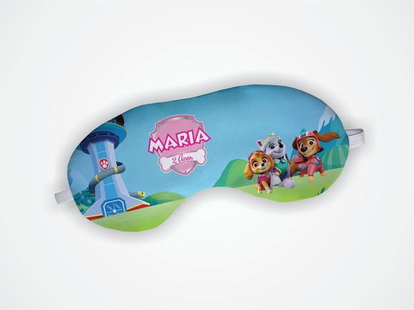 Lembrancinha Mascara de Dormir Patrulha Canina