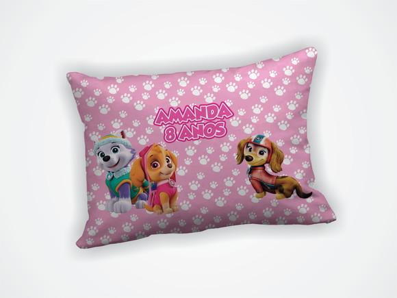 Lembrancinha Mini Almofada 18x28cm Patrulha Canina