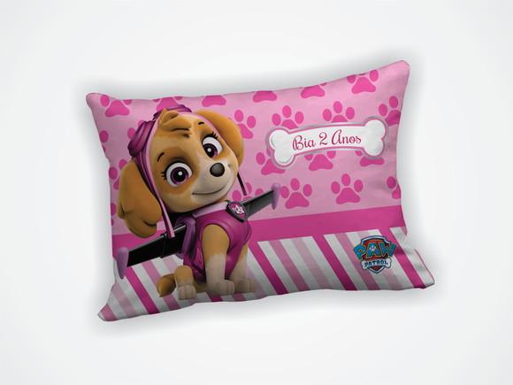 Lembrancinha Mini Almofada 18x28cm Patrulha Canina