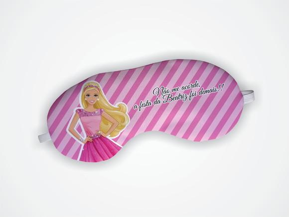 Lembrancinha Mascara de Dormir Barbie