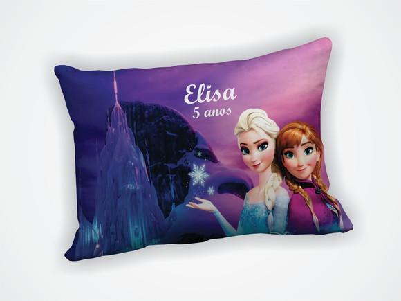 Mini Almofada 18x28cm Personalizada Frozen