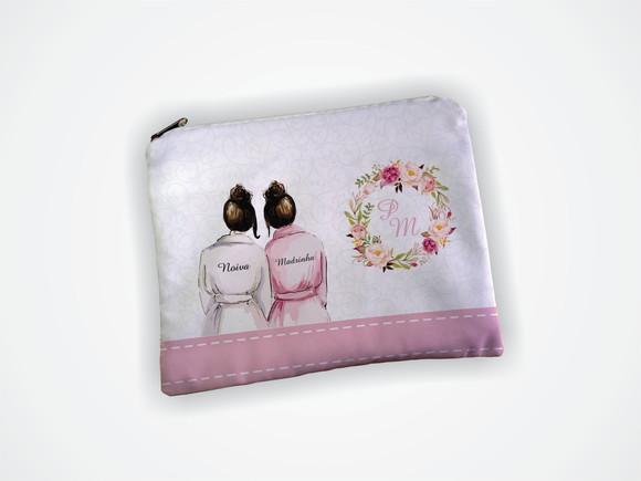 Necessaire 19x13cm Madrinha Rosê