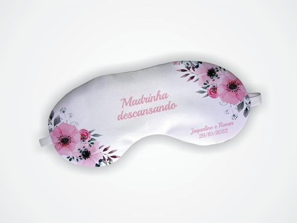 Máscara de Dormir Madrinha Rosa