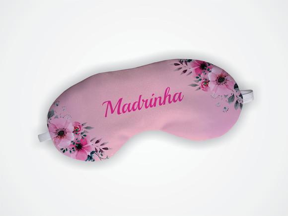 Máscara de Dormir Madrinha Rosa