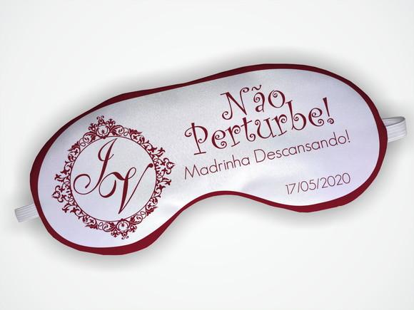 Máscara de Dormir Madrinha Marsala