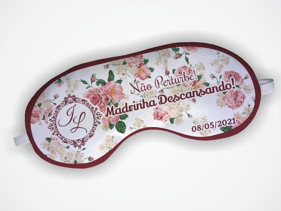 Máscara de Dormir Madrinha Marsala