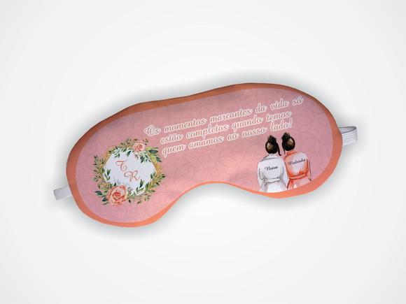 Máscara de Dormir Madrinha Casamento