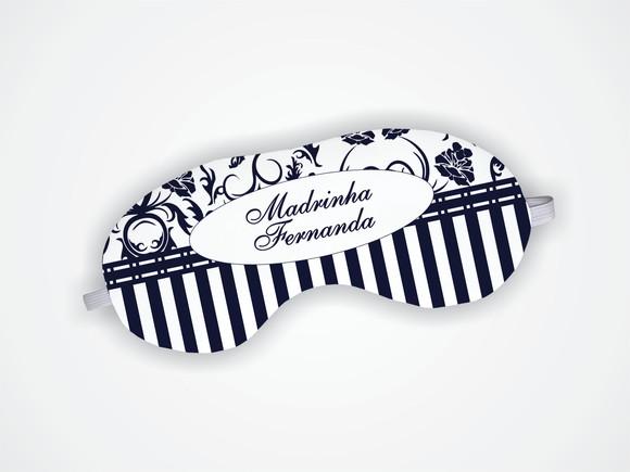 Máscara de Dormir Casamento Azul