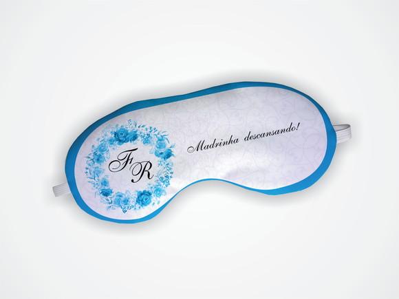 Máscara de Dormir Madrinha Azul