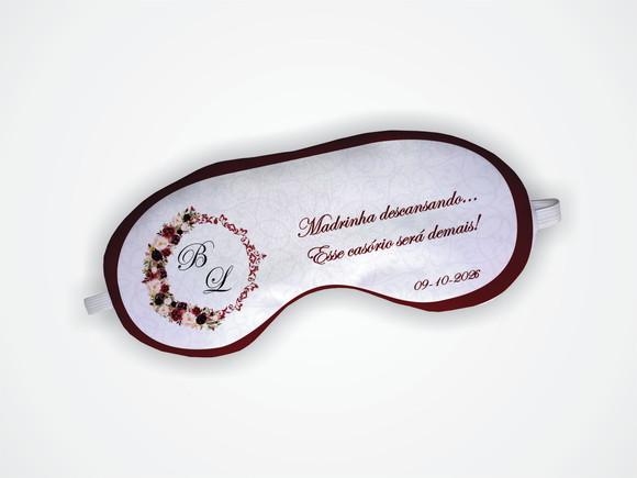 Máscara de Dormir Madrinha Casamento