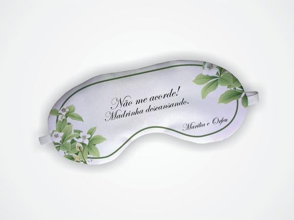 Máscara de Dormir Madrinha Casamento