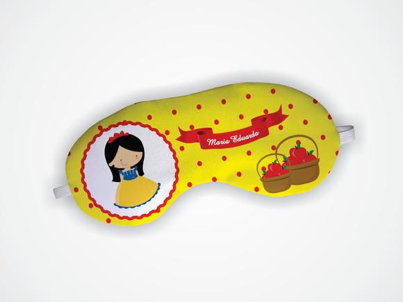 Mascara de Dormir Branca de Neve
