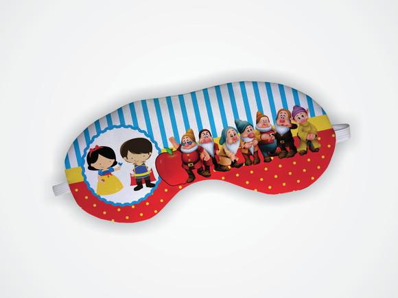 Mascara de Dormir Branca de Neve Brinde Corporativo