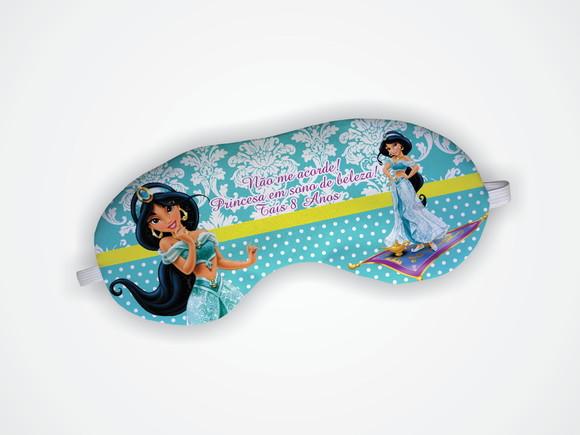 Máscara Dormir Personalizada Princesa Jasmine