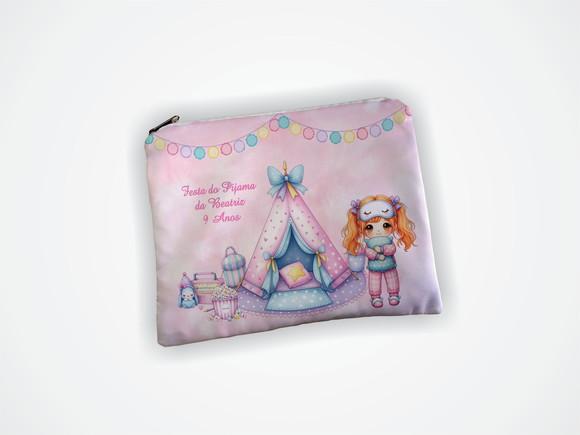 Necessaire Personalizada 19x13cm Festa do Pijama
