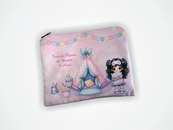 Necessaire 19x13cm Personalizado Festa do Pijama
