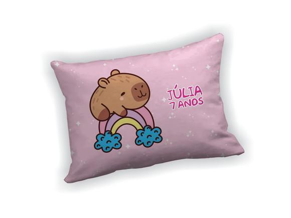 Almofada 18x28cm Personalizada Capivara