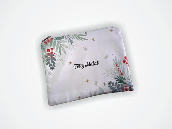 Necessaire 19x13cm Personalizada Natal