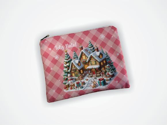 Necessaire 19x13cm Personalizada Natal