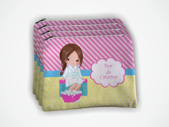 Lembrancinha Necessaire Personalizada 19x13cm Spa