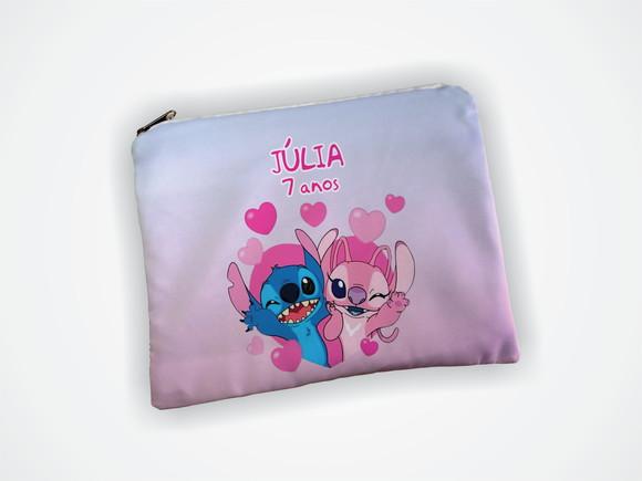 Necessaire 19x13cm Personalizada Stitch