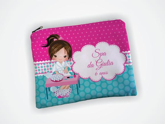 Lembrancinha Necessaire Personalizada 19x13cm Spa