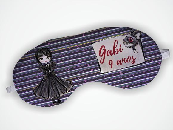 Máscara Dormir Personalizada Wandinha