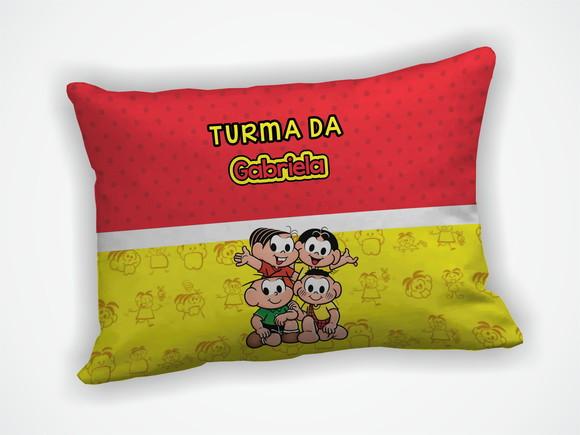 Almofada 18x28cm Personalizada Turma da Monica