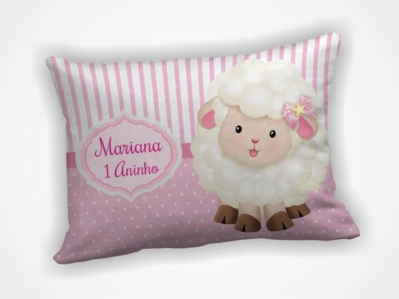 Almofada 18x28cm Personalizada Ovelha