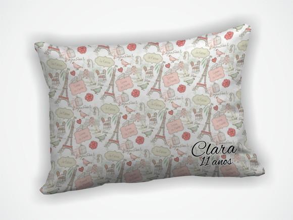 Almofada 18x28cm Personalizada Paris