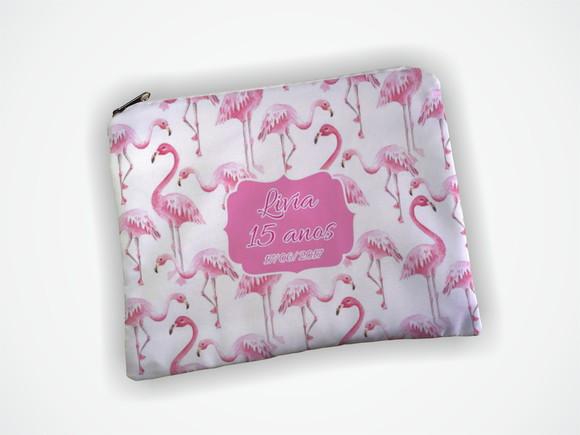 Necessaire 19x13cm Flamingo