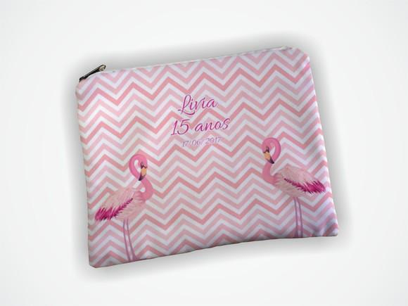 Necessaire 19x13cm Flamingo