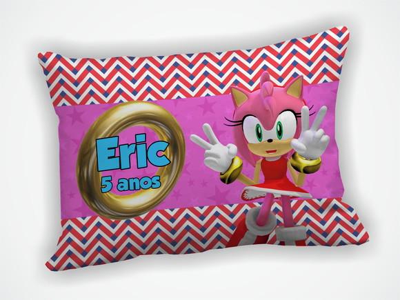 Almofada 18x28cm Personalizada Sonic