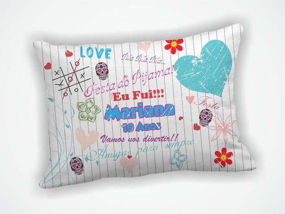 Almofada 18x28cm Personalizada Teen