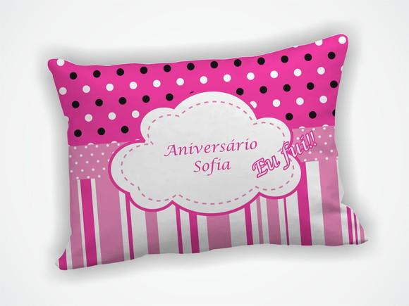 Almofada 18x28cm Personalizada Infantil