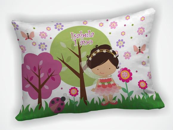 Almofada 18x28cm Personalizada Jardim Encantado