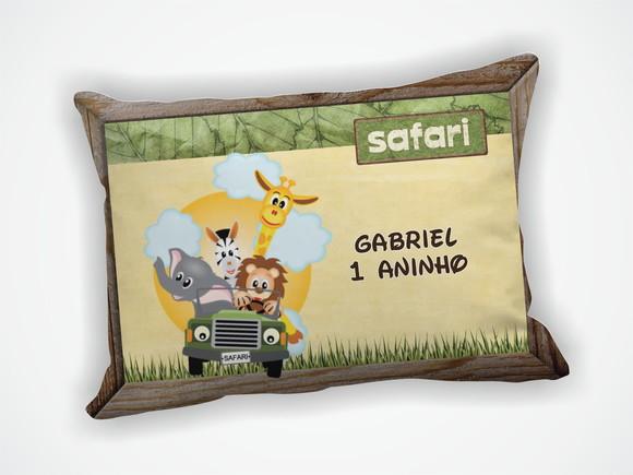 Almofada 18x28cm Personalizada Safari