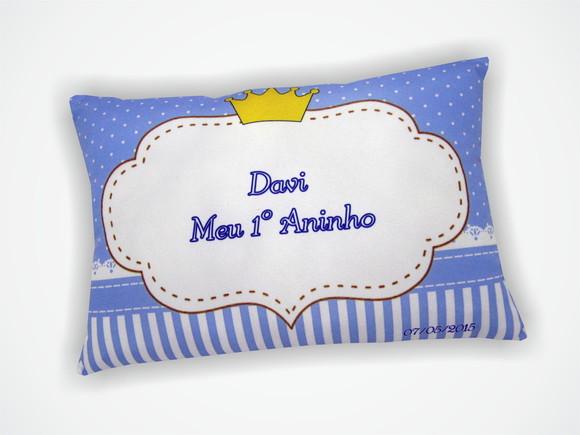 Almofada 18x28cm Personalizada Príncipe