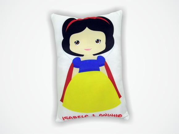 Almofada 18x28cm Personalizada Branca de Neve