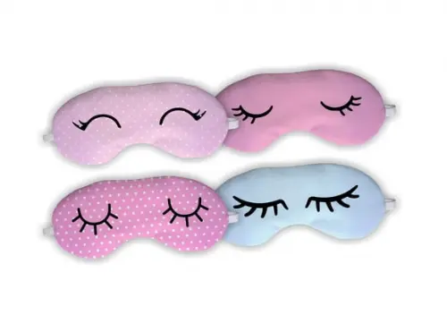 Lembrancinha Mascara Dormir Cilios Pronta Entrega