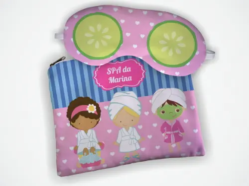 Lembrancinha Kit Necessaire + Mascara Spa