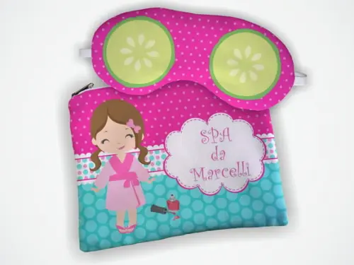 Lembrancinha Kit Necessaire + Mascara Spa