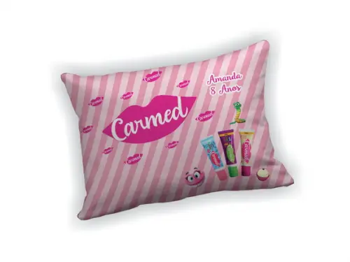 Mini Almofada 18x28cm Personalizada Carmed Fini