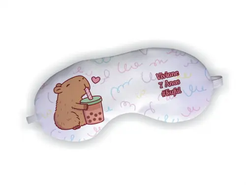 Máscara Dormir Capivara